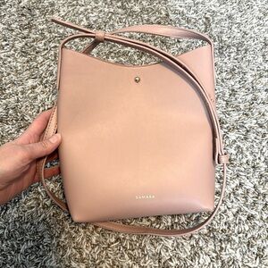 SAMARA dusty pink crossbody